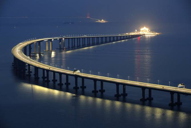 Չինաստանում գործարկել են աշխարհում ամենաերկար ծովային կամուրջը
