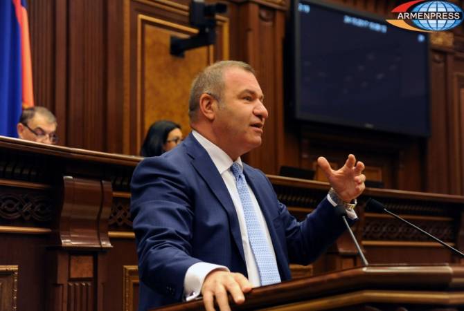 Deputy Speaker Michael Melkumyan calls on ‘parliamentary majority’ to adopt electoral code bill 