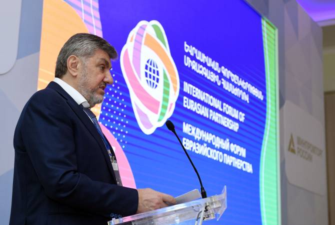 Ara Abrahamyan considers appropriate creation of common cooperation platform for 
businessmen within EAEU