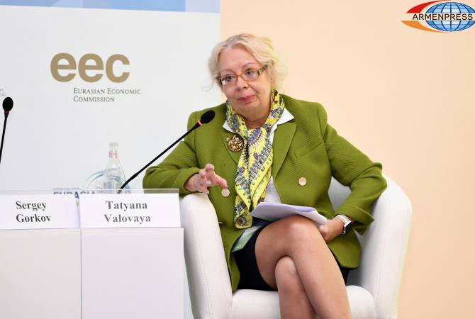 Внутренние перемены в Армении не мешают работе ЕАЭС: Татьяна Валовая