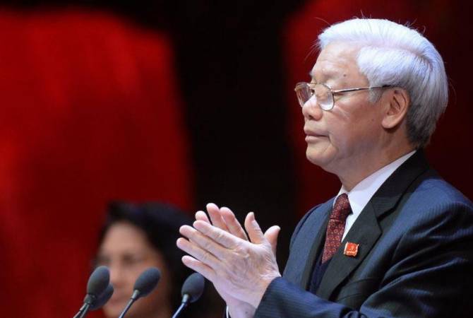 Vietnamese lawmakers elect Communist Party chief as new president 