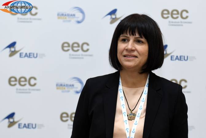 Каринэ Минасян считает форум "Евразийская неделя"  удавшимся: состоялся конкурс цифровых платформ