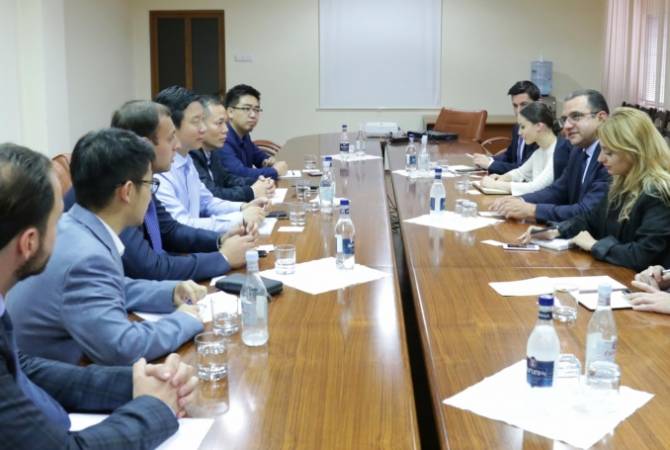 Chinese businessmen willing to make investments in Armenia
