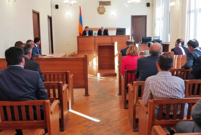 Председатель ВСС Гагик Арутюнян представил новоназначенных судей Апелляционного 
суда
