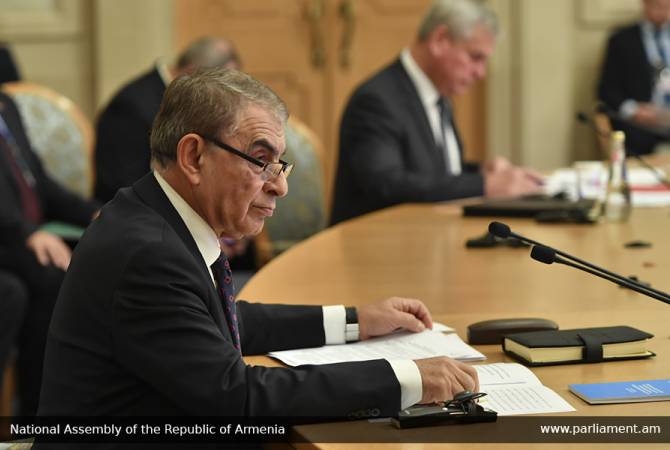 Ара Баблоян выразил надежду на то, что заседания ПА ОДКБ вскоре пройдут в Армении
