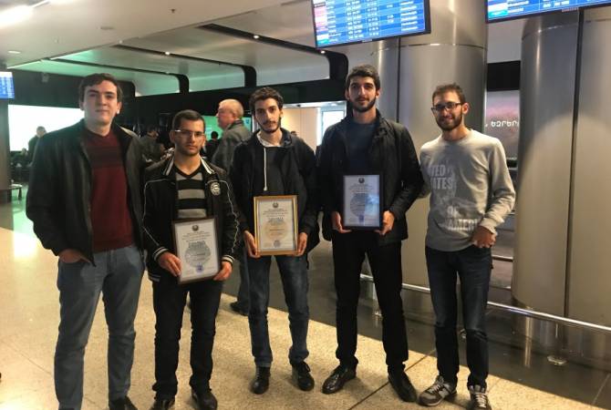 Молодые армянские математики вернулись из Узбекистана с 3 медалями