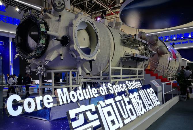 Китай на авиасалоне в Чжухае представил базовый модуль национальной космической 
станции