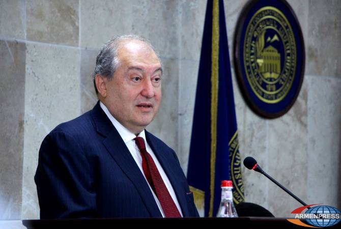 President Sarkissian says Baghramyan 26 building is more convenient for his staff
