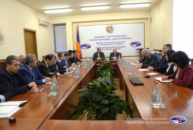 Հայաստանի և Արցախի հանրապետությունների բնապահպաններն իրականացնում են 
մասնագիտական քննարկումներ և փորձի փոխանակում  