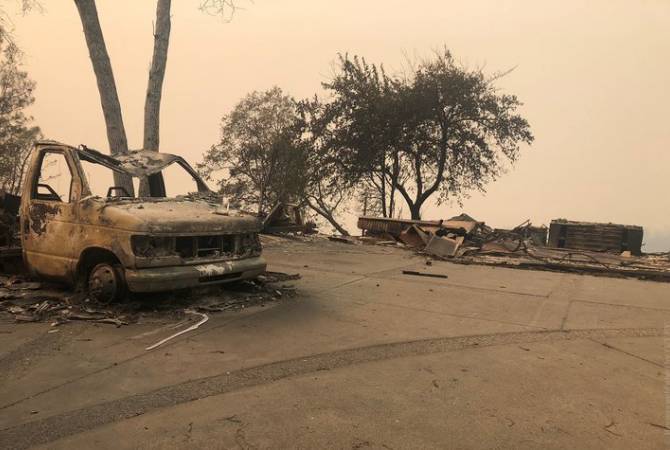 Число жертв пожаров в Калифорнии возросло до 48