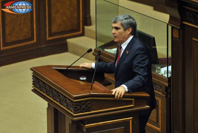 Aram Sarkissian est en tête de la liste proportionnelle du bloc "Nous" aux élections anticipées à 
l'Assemblée nationale
