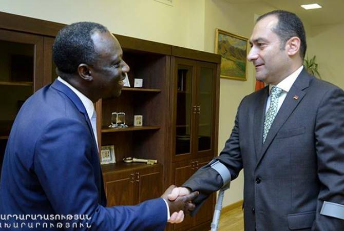 Armenia’s acting justice minister holds meeting with UN Special Rapporteur