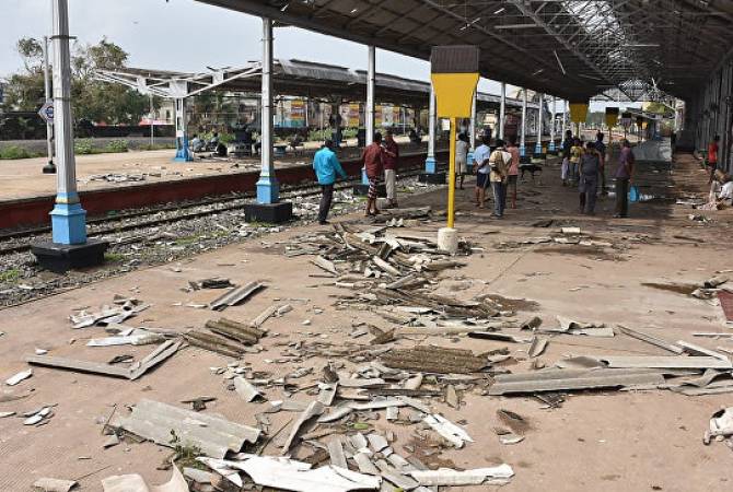 В Индии 11 человек погибли из-за циклона "Гаджа"