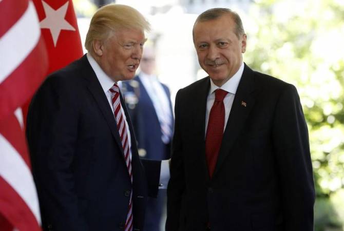 Состоялся телефонный  разговор Эрдогана с Трампом