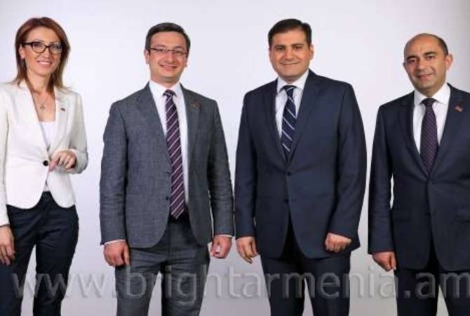 "Arménie lumineuse"  a publié une liste de candidats aux élections anticipées de l'Assemblée 
nationale 
