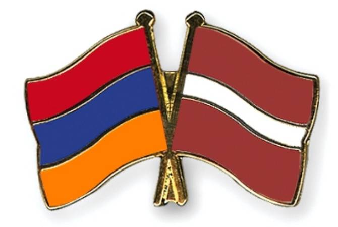 Президент Армен Саркисян направил поздравительное послание Президенту Латвии 
Раймондсу Вейонису