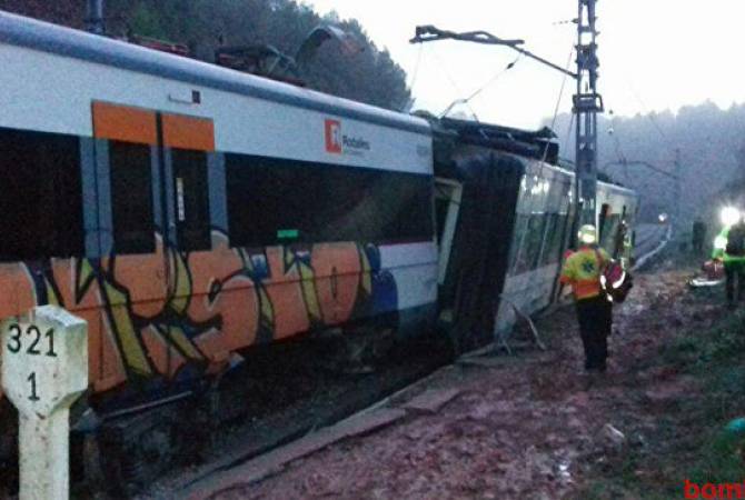 Կատալոնիայում գնացքի վթարից տուժածների թիվը հասել Է 40-ի
