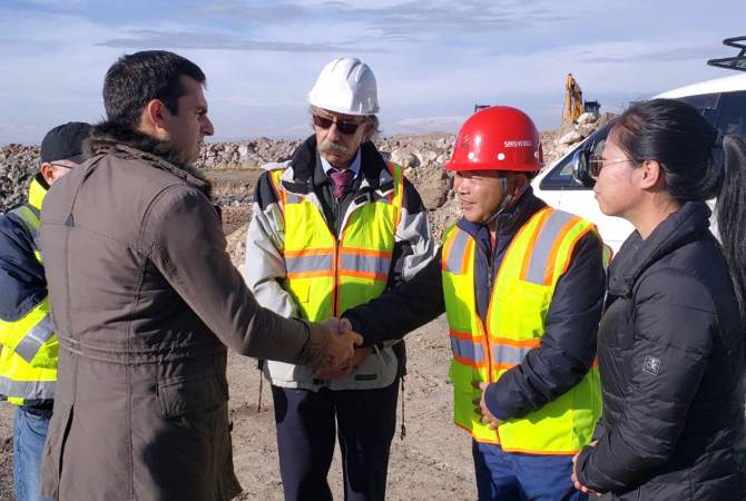 Transportation minister visits Tranche 3 section of North-South project, tasks to maintain quality 
and accelerate construction 