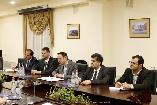 Mayor of Yerevan holds meeting with UN Resident Coordinator, UNDP Resident Representative 
Shombi Sharp