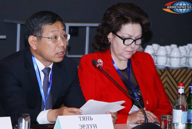 أرمينيا شريكنا الودي في المنطقة-سفير الصين لدى أرمينيا بالمؤتمر العلمي المخصص للذكرى 40 
لإصلاحات الصين والانفتاح-