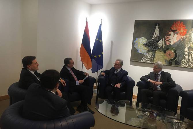 Зограб Мнацаканян встретился с председателем Венецианской комиссии

