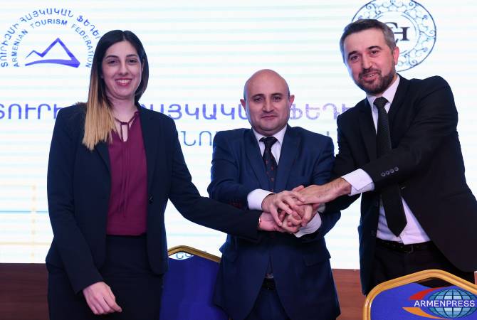 Զբոսաշրջության կոմիտեի, «Զբոսաշրջության զարգացման հիմնադրամ»-ի և «Տուրիզմի 
հայկական ֆեդերացիա»-ի համագործակցությունը տեղափոխվում է նոր հարթություն