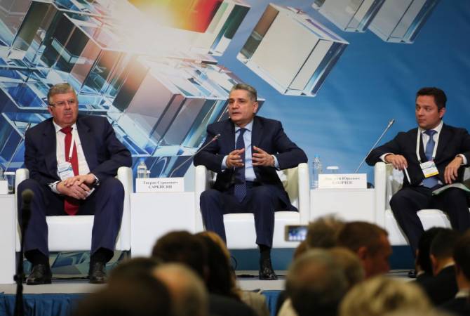 Тигран Саркисян считает серьезным успехом ЕАЭС рост заинтересованности со стороны 
третьих стран в развитии торгово-экономического сотрудничества

