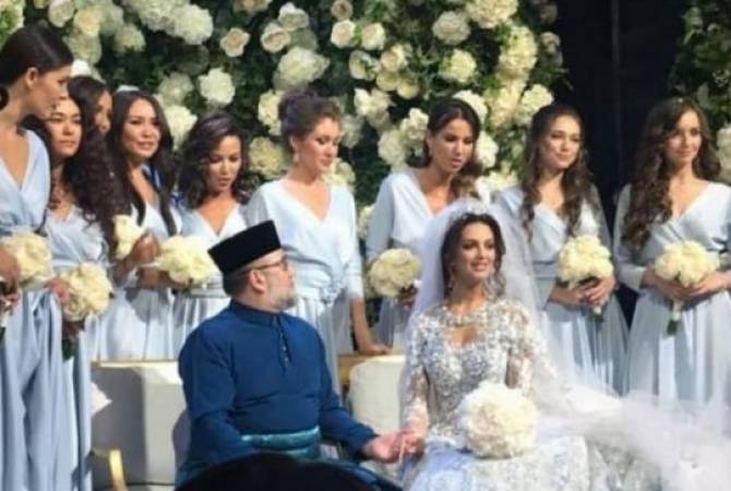 Malaysian king marries Miss Moscow 2015 