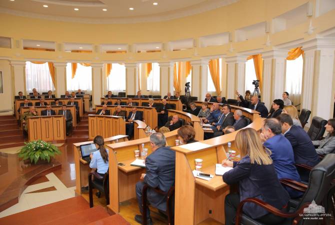 Տեղի է ունեցել Արցախի Հանրապետության Ազգային ժողովի հերթական նիստը

