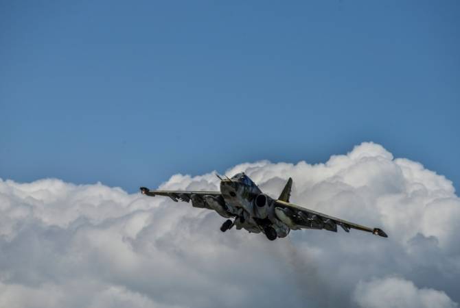 Пропала связь с военным самолетом СУ-25 ВС РА, осуществлявшем учебно-тренировочный 
полет 