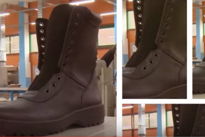 تجهيز الجيش الأرميني بأحذية عسكرية أرمنية الصنع ذات مستوى أعلى