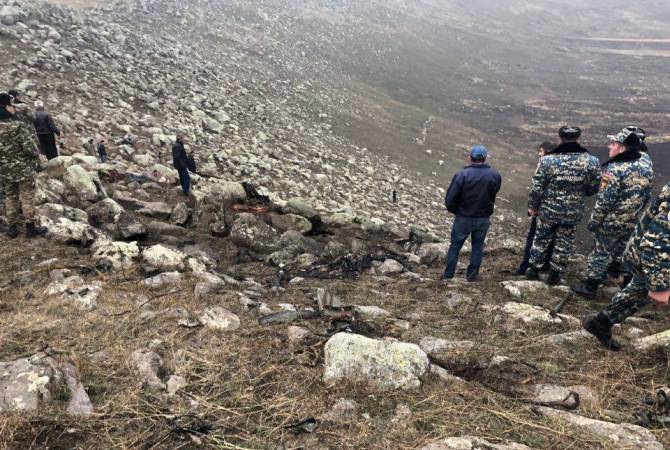 تحطم طائرة سو 25 تابعة للقوات الجوية الأرمينية أثناء التدريبات ومقتل طياريها- التحقيق جارٍ لتحديد 
أسباب الحادث-