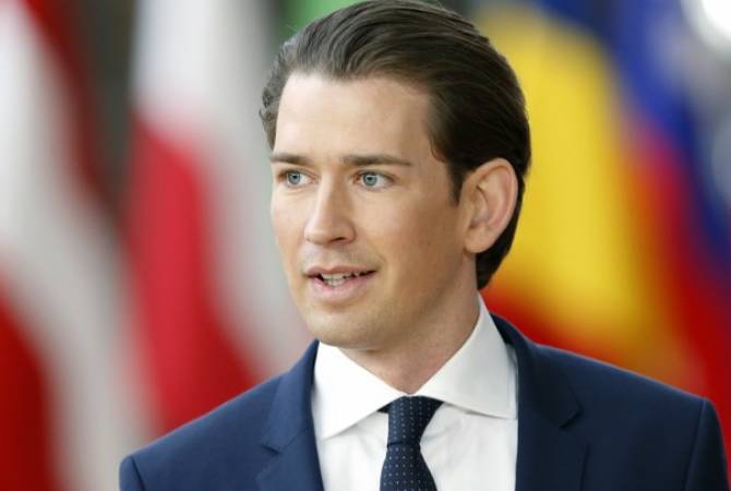  Канцлер Австрии назвал приоритетной целью в 2019 году снижение напряженности 
между ЕС и РФ 