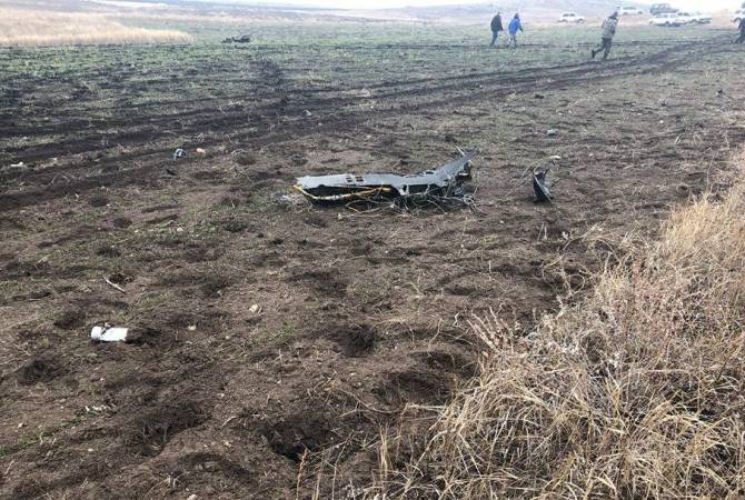 По факту крушения боевого самолета СУ-25 ВС Армении возбуждено уголовное дело

