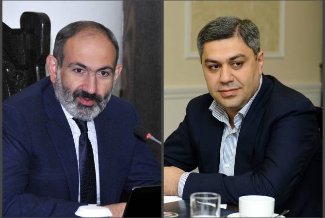 Nikol Pashinyan a réagi à la divulgation de ses conversations téléphoniques avec Arthur 
Vanetsian
