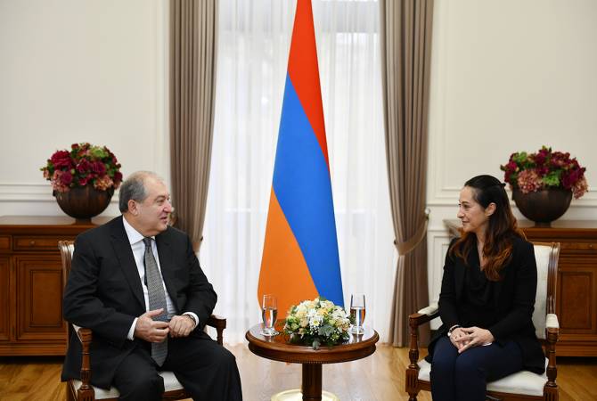 President Sarkissian optimistic towards future of Armenian-Italian relations