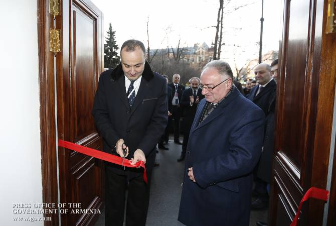 رئيس الوزراء بالنيابة نيكول باشينيان يحضر حفل افتتاح المبنى الجديد لقنصلية أرمينيا في سانت بطرسبرغ