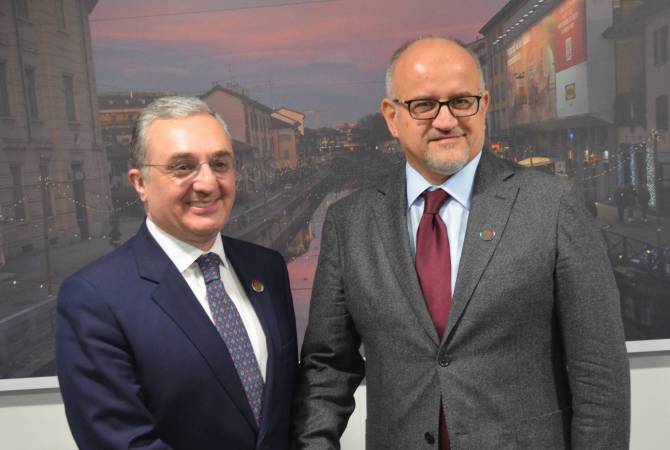 Armenia’s acting FM, Montenegro’s foreign minister discuss issues of mutual interest