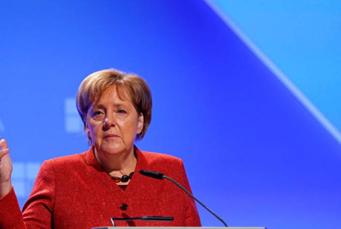 Меркель выступила с последней речью в качестве главы ХДС