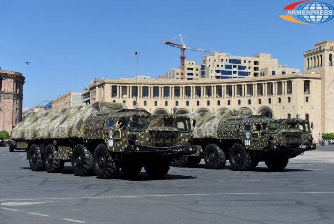 Rain down the firestorm: Armenian military showcases leviathan ballistic missile systems loaded 
with colossal firepower 