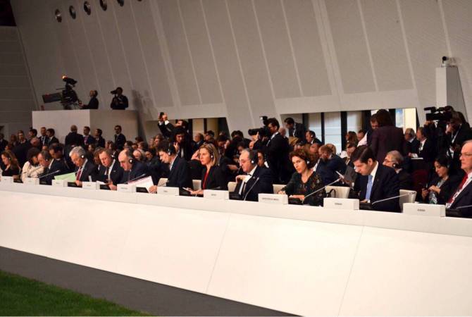 No alternative to peaceful settlement of NK conflict, Armenia says at OSCE Ministerial Council