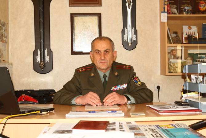 Сенор Асратян опубликовал фрагменты  артиллерийских стрельб  с учений  Армии 
обороны