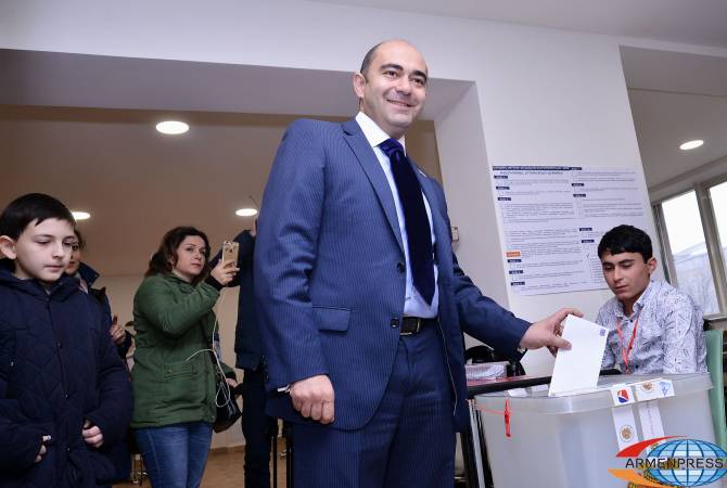 ‘Today is the end of fight between old and new’ – Bright Armenia party chairman urges to 
actively participate in elections