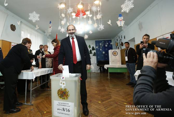 -لن يضيع أي صوت- رئيس وزراء أرمينيا بالنيابة نيكول باشينيان يدعوا الناخبين للمشاركة في الانتخابات 
البرلمانية بقوة 