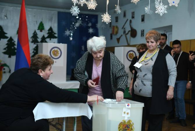 Armenia snap parliamentary elections: 24.53% of voters participated in voting as of 14:00