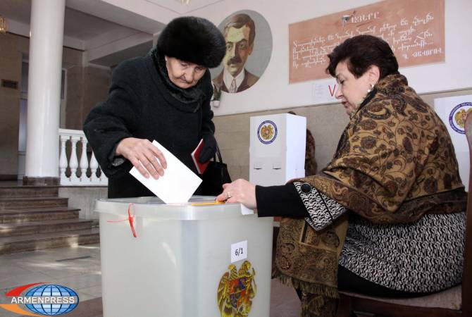 Armenia early parliamentary elections: 39.54% of voters participate in voting as of 17:00