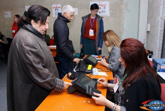 ԱԺ արտահերթ ընտրությունների ընթացքում գրանցվել է քվեարկության տեխնիկական 
սարքավորումների հետ կապված 80 միջադեպ