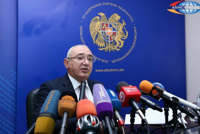 Глава ЦИК Армении Тигран Мукучян не считает явку на выборах низкой
