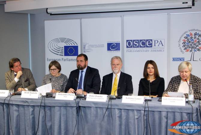 “Les élections législatives anticipées se sont déroulées dans des conditions libres” , groupe 
d’observation de l’OSCE