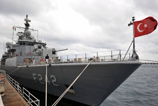 Turkey begins constructing military base in Black Sea